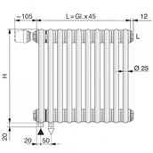 Радиатор отопления Arbonia 5018/19 N69 твв RAL 9016 фото#5