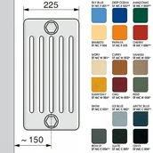 Радиатор отопления Arbonia 6035/12 N69 твв RAL 9016 фото#5