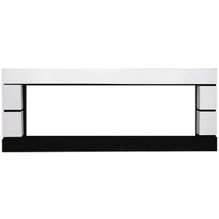 Линейный портал Royal Flame Modern 60 под очаг Vision 60 LED Белый с черным