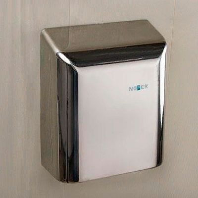 Металлическая сушилка для рук Nofer FUGA 800 W глянцевая (01851.B) фото#2