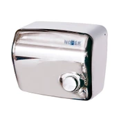 Металлическая сушилка для рук Nofer KAI 1500 W с кнопкой глянцевая (01250.B)