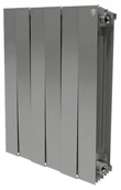 Биметаллический радиатор Royal Thermo Piano Forte 500 Silver Satin 4 секц.