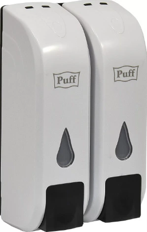 Для мыла Puff 8108 белый 350+350 мл