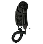 Настенный фен Nofer HOTELline чёрный 1200 W (02055.N)