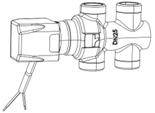 Трехходовой клапан Aermec VCF 45H
