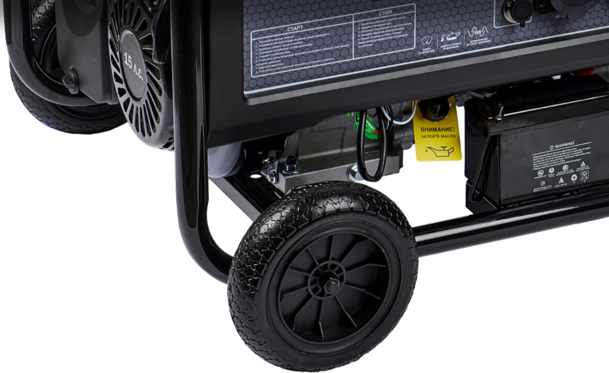 Бензиновый генератор Elitech GES 8000EAW фото#7