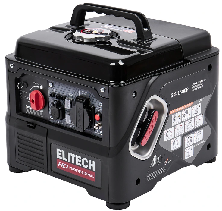Бензиновый генератор Elitech GIS 1400R