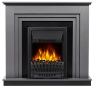 Электрокамин Electrolux EFP/P-1020LS с порталом Firelight Grado Classic графит, черный