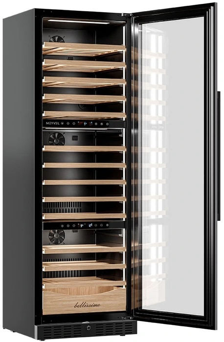 Отдельностоящий винный шкаф MEYVEL MV98-KBT3 (Slim)