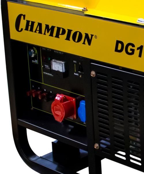 Дизельный генератор CHAMPION DG10000E-3 фото#2