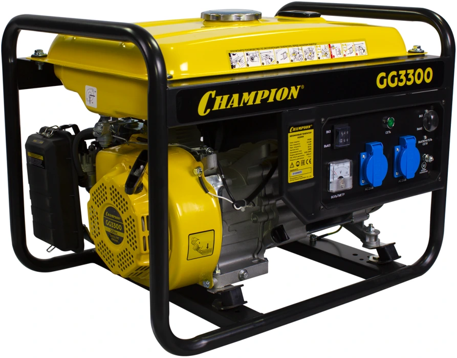 Бензиновый генератор CHAMPION GG 3300