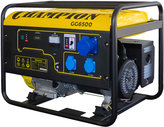 Бензиновый генератор CHAMPION GG 6500