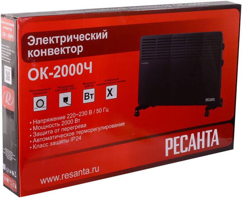 Конвектор электрический Ресанта ОК-2000Ч фото#7