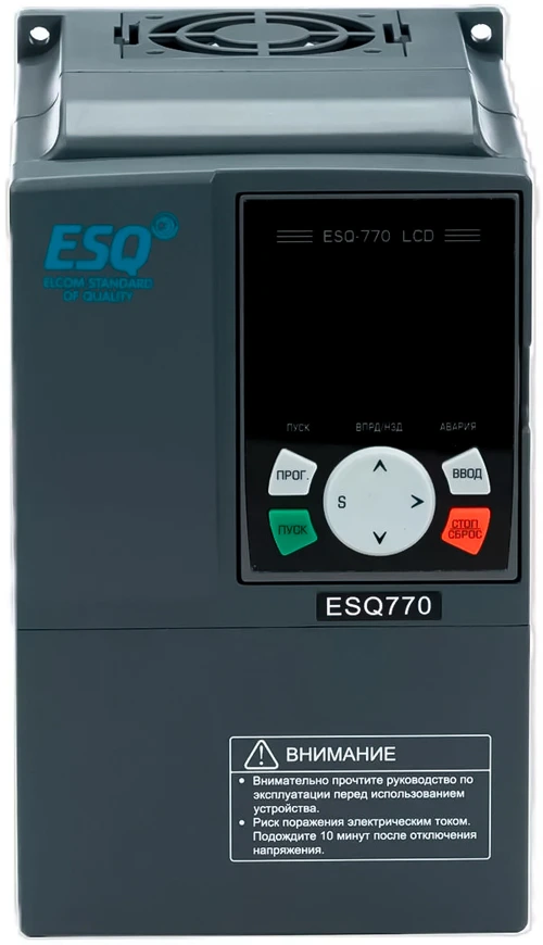 Частотный преобразователь ESQ 770-2S-0055 5.5/7.5 кВт, 220В