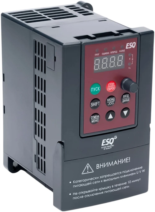Частотный преобразователь ESQ A200-2S0015 1.5кВт 200-260В