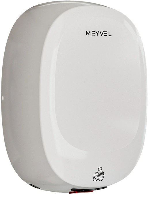 Пластиковая сушилка для рук MEYVEL MH12-1000P2 (White)