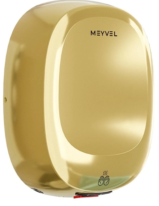 Пластиковая сушилка для рук MEYVEL MH12-1000P2 (Gold)