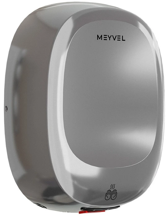 Пластиковая сушилка для рук MEYVEL MH12-1000P2 (Chrome)
