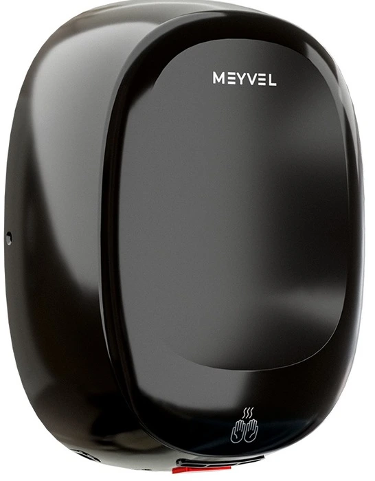 Пластиковая сушилка для рук MEYVEL MH12-1000P2 (Black)