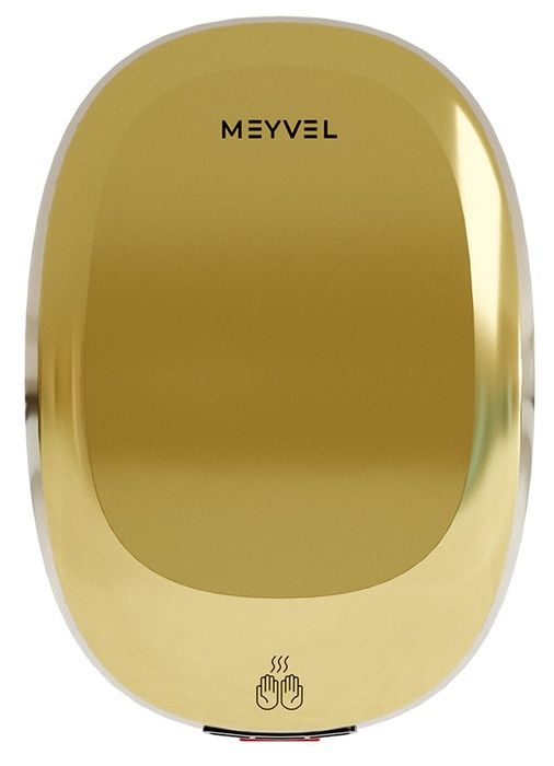 Пластиковая сушилка для рук MEYVEL MH12-1000P2 (Gold) фото#2
