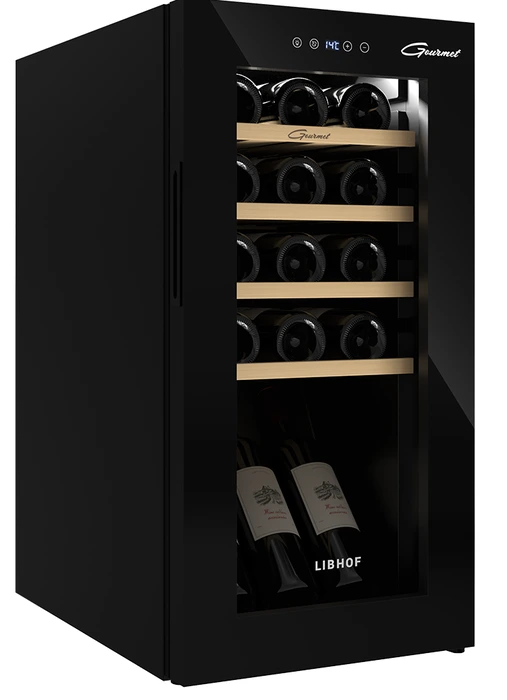 Отдельностоящий винный шкаф Libhof GM-15 black