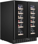 Отдельностоящий винный шкаф Temptech OX2DX60DRB