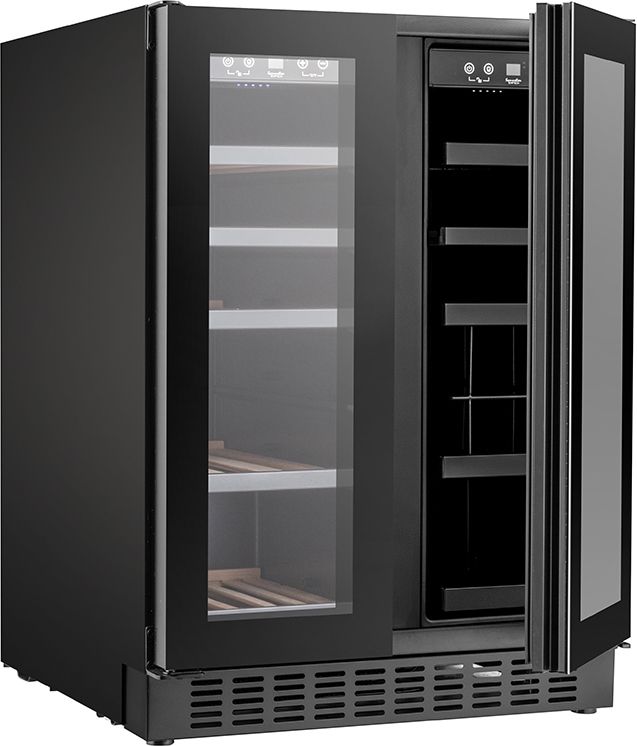 Отдельностоящий винный шкаф Temptech SOM2DX60DRB фото#2
