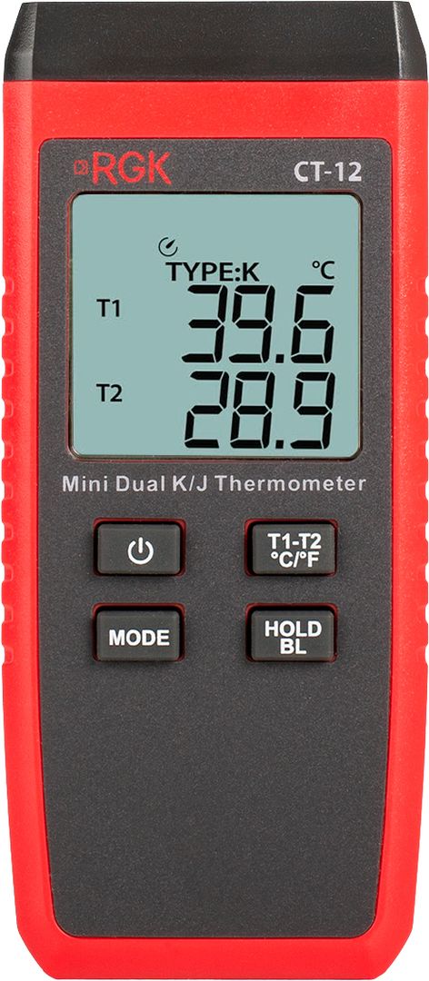 Термометр RGK CT-12 с зондом температуры воздуха TR-10A фото#4