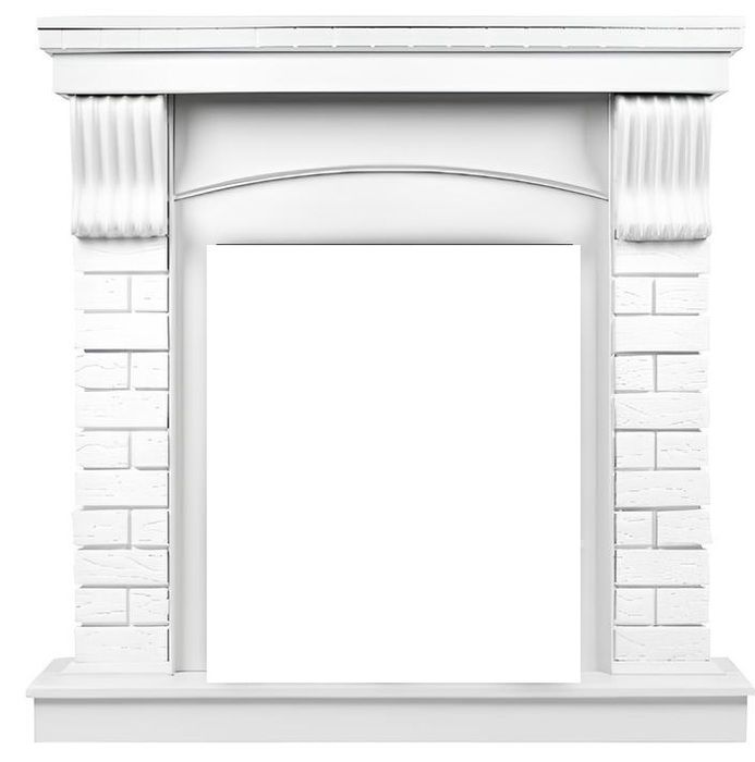 Электрокамин Electrolux Classic EFP/P-1020LS с порталом Firelight Jersey Classic камень белый, белый дуб фото#2