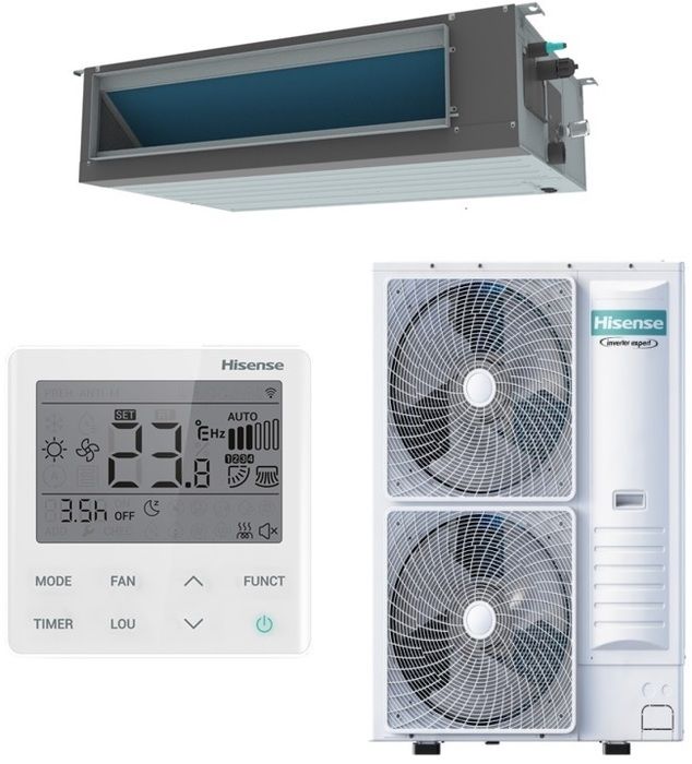 Канальный кондиционер Hisense Heavy EU AUD-60UX4REH8/AUW-60U6RW8 фото#4