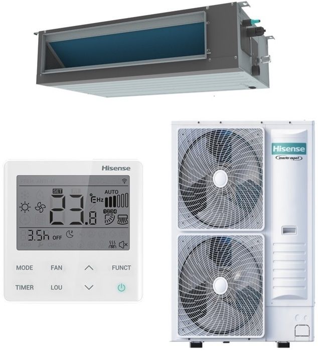 Канальный кондиционер Hisense Heavy EU AUD-85UX4RPH8/AUW-85U6RZ8 фото#4