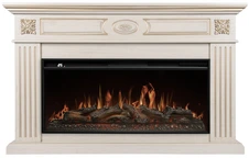 Электрокамин Royal Thermo Aurora RTFP/P-AR40LS, портал Siena 40, сл. кость с зол. пати