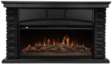 Электрокамин Royal Thermo Aurora RTFP/P-AR40LS, портал Porto 40, камень чер. шп. венге