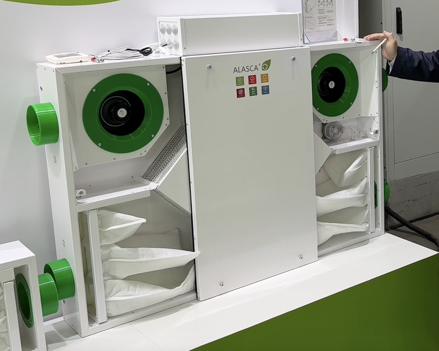 Приточно-вытяжная установка Alasca ECO H300EC W фото#2