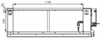 Канальный кондиционер Excon CR-01-2823
