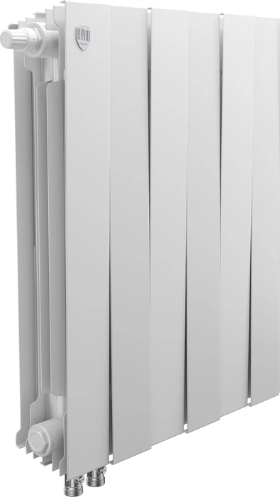 Биметаллический радиатор Royal Thermo PianoForte 500 Bianco Traffico VDL80 - 6 секц.