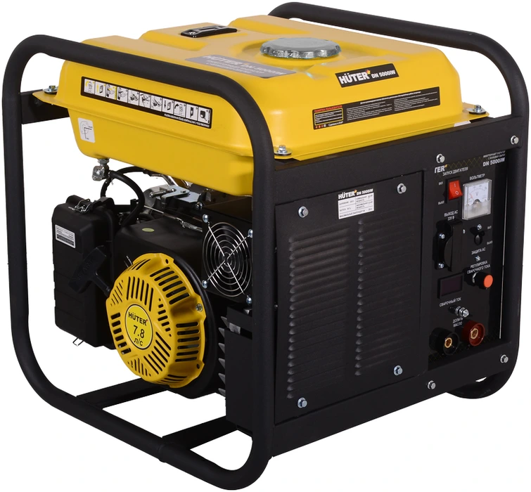 Бензиновый генератор Huter DN 5000iW