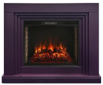 Электрокамин Real-Flame STANLEY 26 PLUM с очагом Epsilon 26