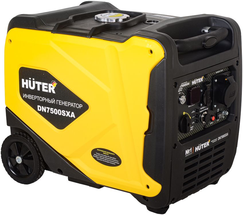 Бензиновый генератор Huter DN7500SXA фото#6