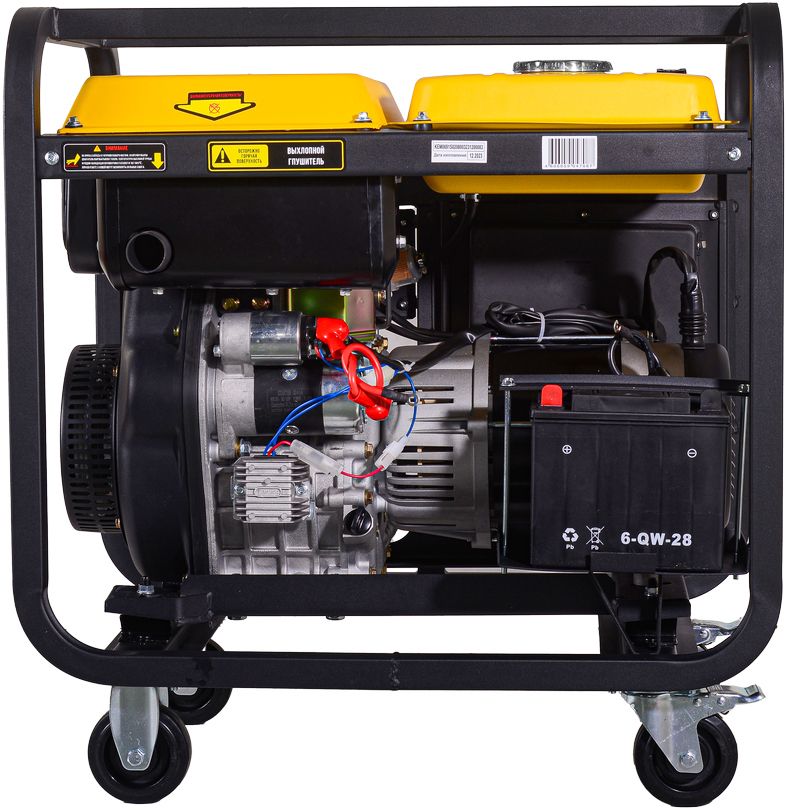 Дизельный генератор Huter LDG 7000LXА фото#4