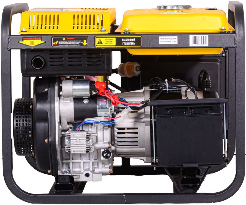 Дизельный генератор Huter LDG 5000LX фото#5