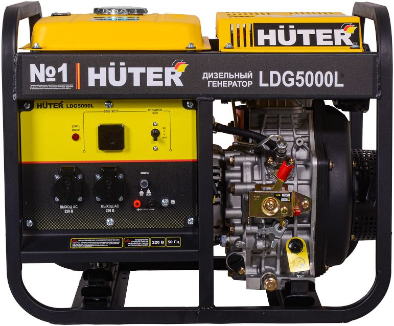 Дизельный генератор Huter LDG 5000L фото#6