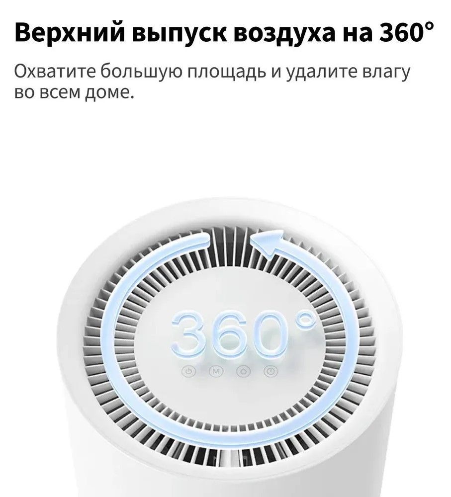 Бытовой осушитель воздуха Xiaomi Smart Dehumidifier Lite EU DM-CS13BFA5B (BHR8374EU) фото#4