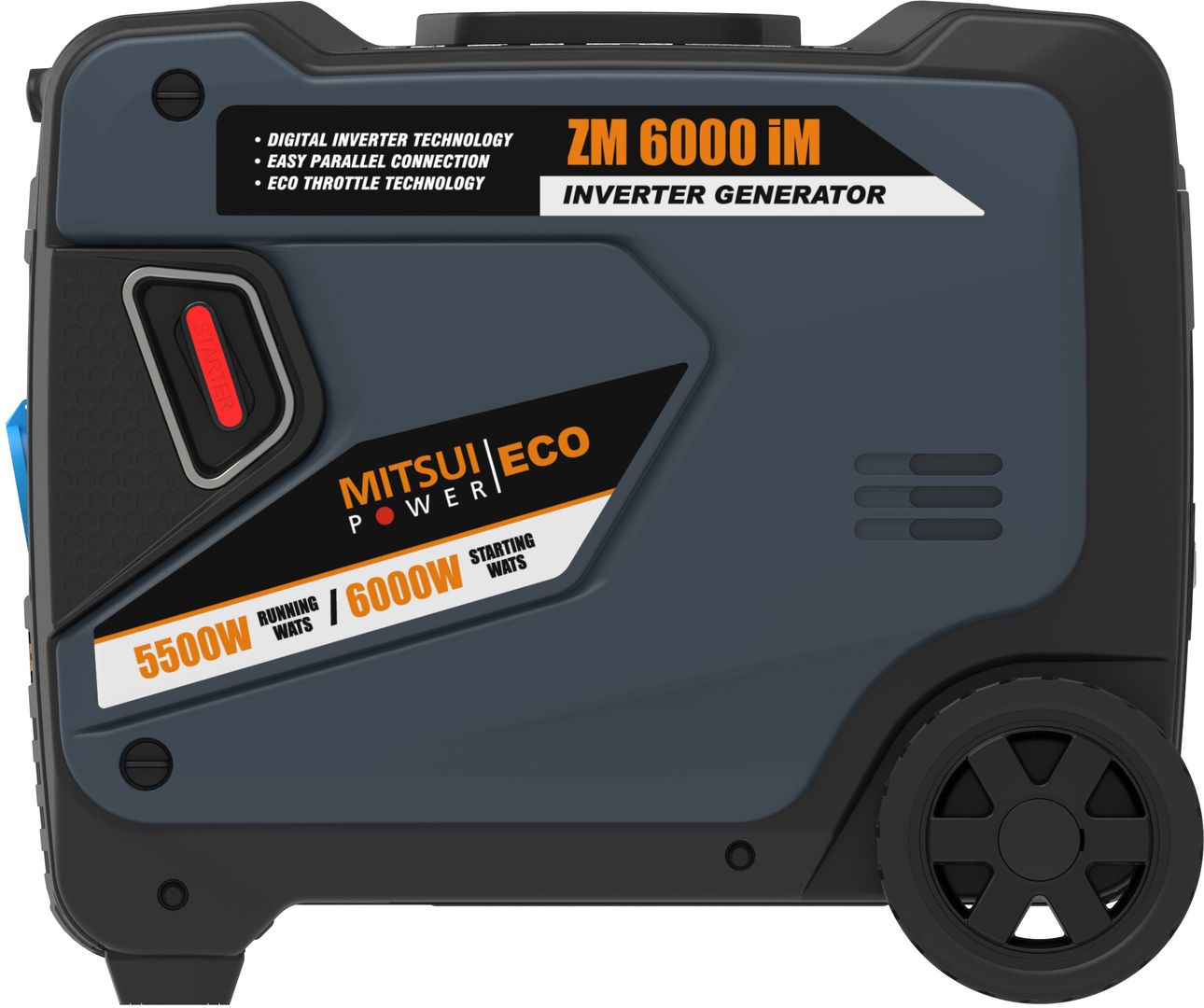 Бензиновый генератор Mitsui Power Eco ZM 6000 IM фото#2