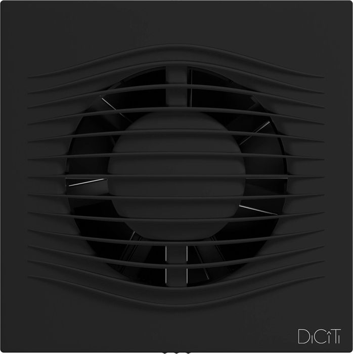 Вытяжка для ванной DiCiTi SLIM 5C Matt black фото#2