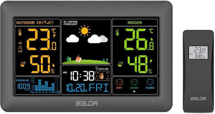 Цифровая метеостанция BALDR B0388WST2H2PR-V4-BLACK фото#2