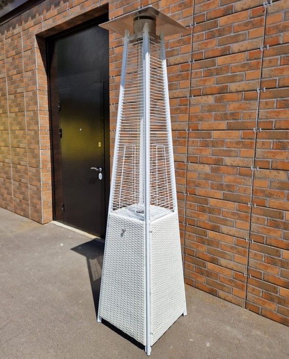Газовый уличный обогреватель WWT 13I ROTANG White mini фото#3
