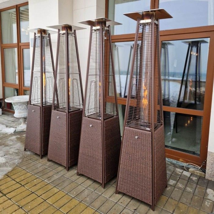 Газовый уличный обогреватель WWT 13I ROTANG Brown mini фото#3