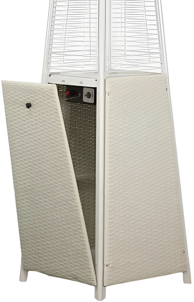 Газовый уличный обогреватель WWT 13I ROTANG White mini фото#7