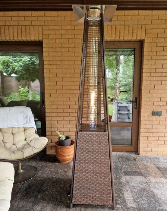 Газовый уличный обогреватель WWT 13I ROTANG Brown mini фото#8